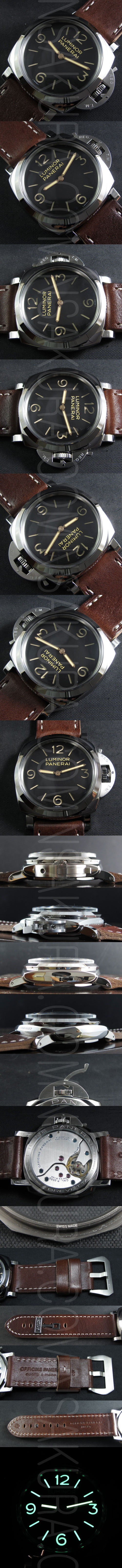 パネライ ルミノール 1950 3デイズ PAM372，Asain Unitas ETA P.3000 - ウインドウを閉じる