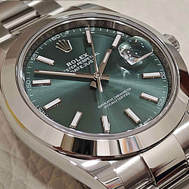 ROLEX ロレックスデイトジャスト 41オイスタースチール126300,Cal.3285ムーブメント clean工場最高製品