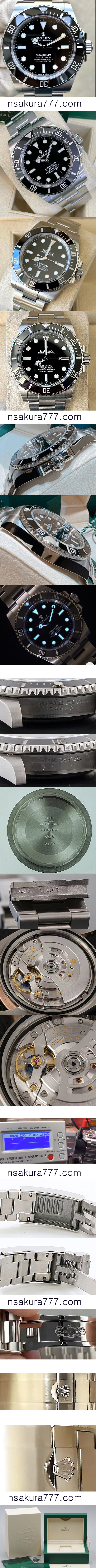 2023年 ROLEX ロレックス サブマリーナー 124060（ clean工場最高製品） - ウインドウを閉じる