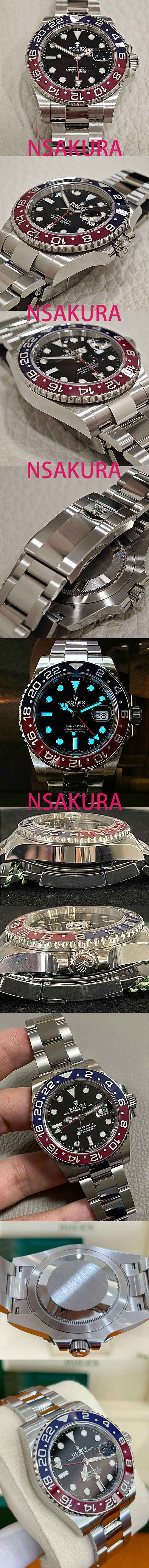 ROLEX ロレックスGMTマスター126710blro-0002，Asia 21600ムーブメント搭載! - ウインドウを閉じる